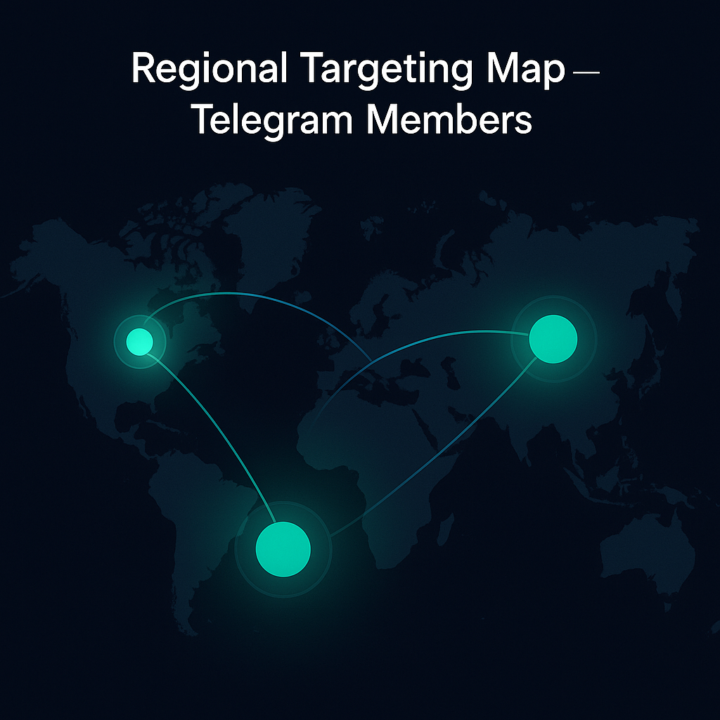 Regional targeting map showing cohort mix for buy telegram members/telegram member add service — buy telegram members for group