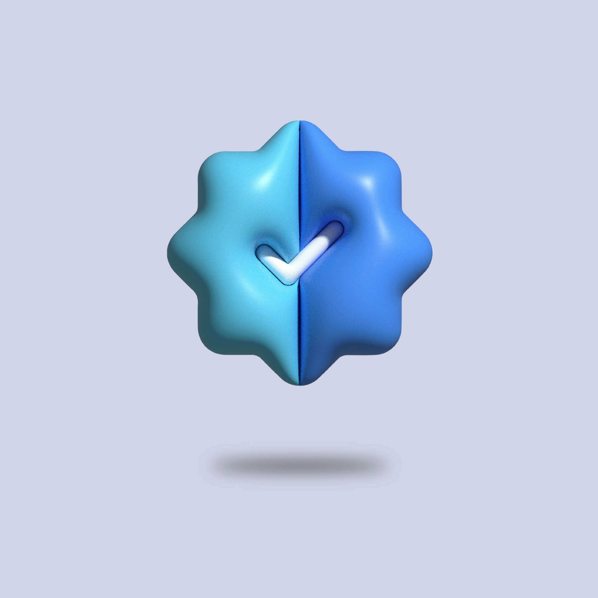 Telegram app 3D logo representing official advertising platform branding