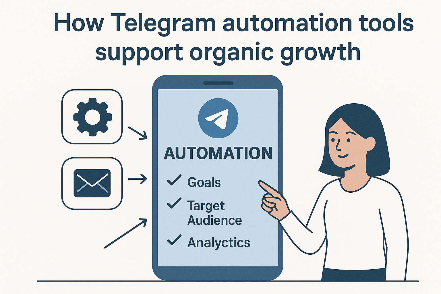 How Telegram automation tools support organic growth