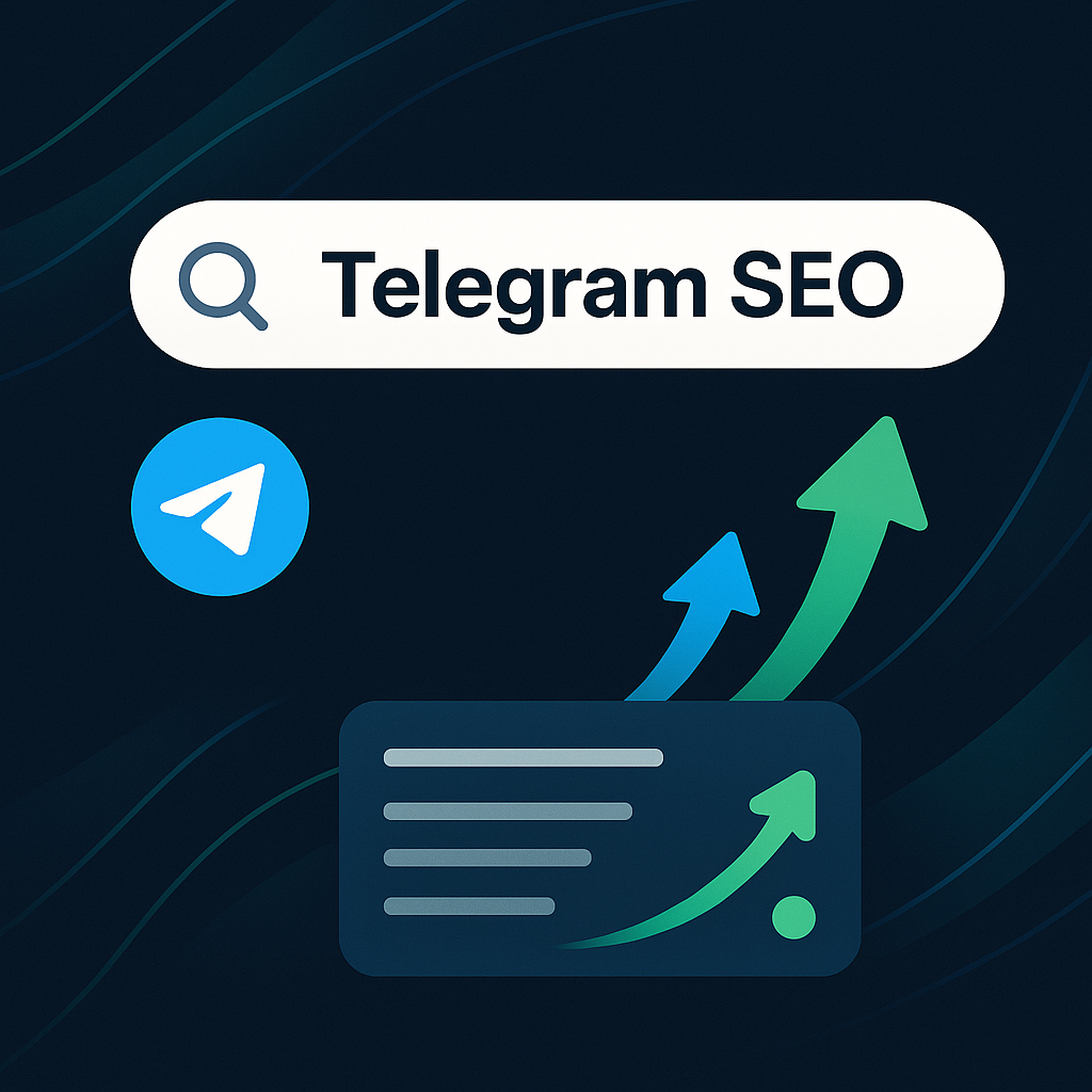 Telegram SEO service improving search visibility and ranking channels higher